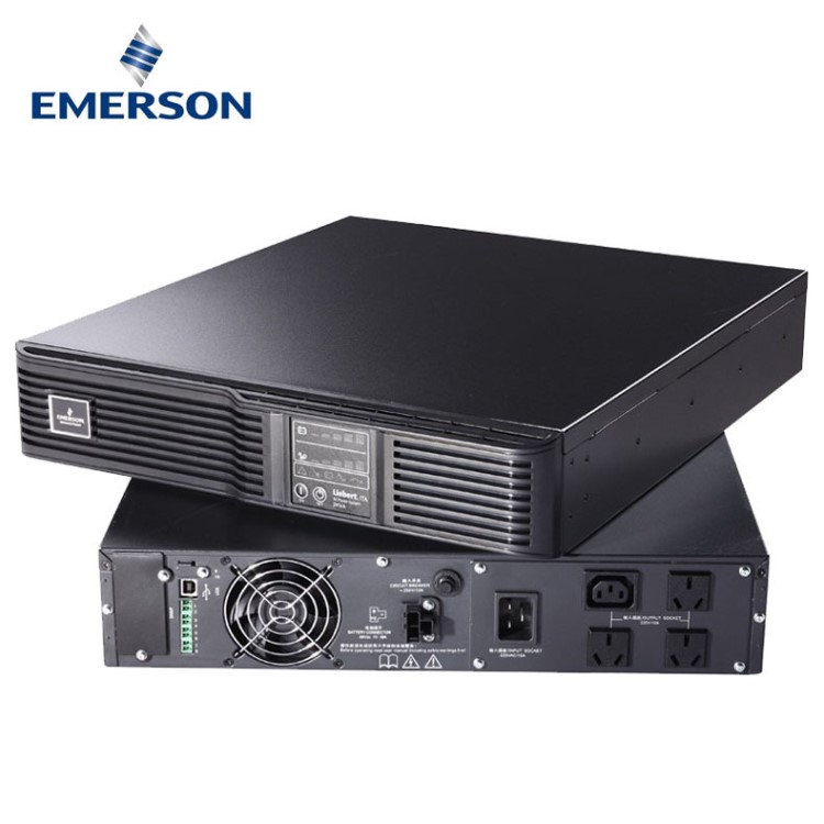 EMERSON艾默生UPS电源UHA1R-0020 机架式2KVA/1800W双变换在线
