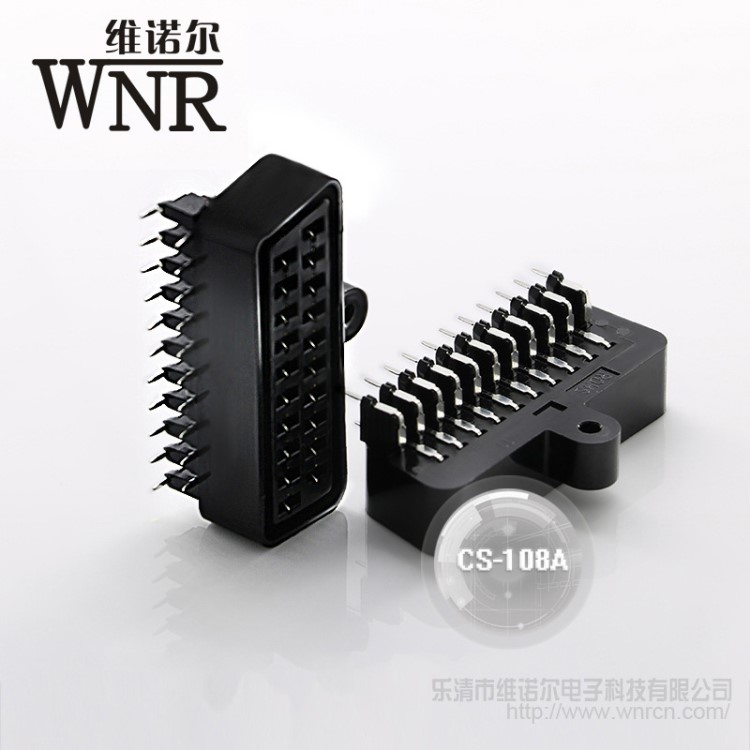 维诺尔 CS型2142芯串口插座 CS-108A产斯科特母接口连接转化器