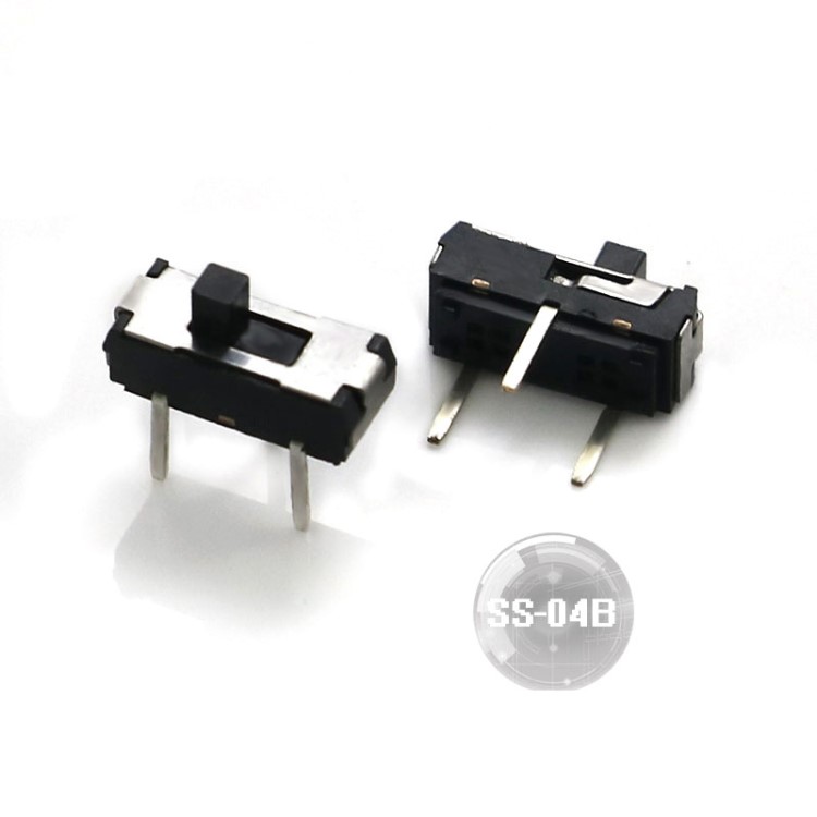 维诺尔  拨动开关 ss-04b  音响卡板玩具等2档  电子元器件