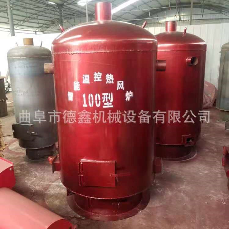 散热均匀猪舍取暖供热锅炉宣城智能控温养殖暖风炉100型热风炉