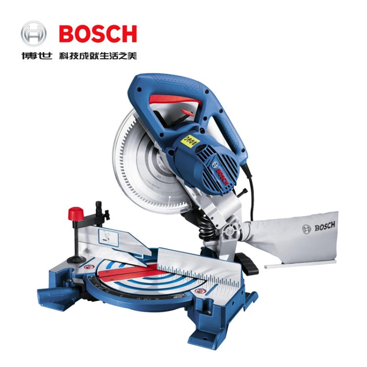 博世BOSCH电动工具GCM10MX介铝机斜断锯界铝机木材塑钢铝切割机