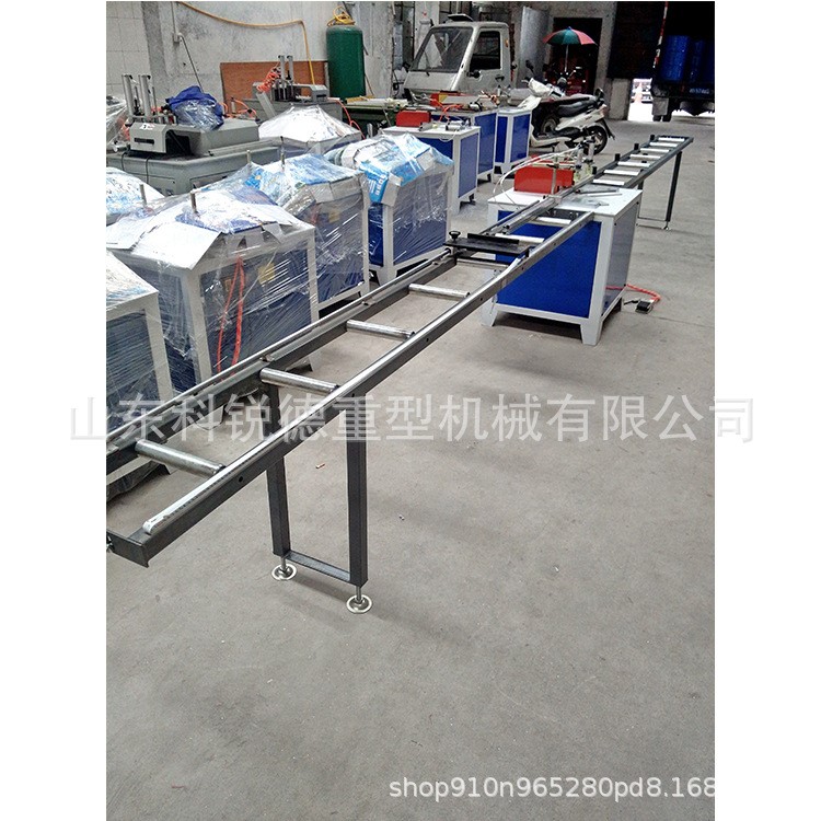 山东济宁铝型材切割机 铜材开料机半自动下断料设备铝门窗切割机