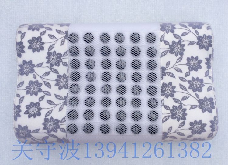 批发 天然玉石枕头保健枕 颈椎按摩记忆慢回弹锗石棉枕头B型