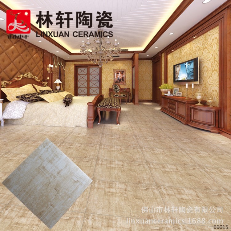 现代水泥仿古砖 黄色600*600 防滑地板砖 客厅商场瓷砖 多个颜色