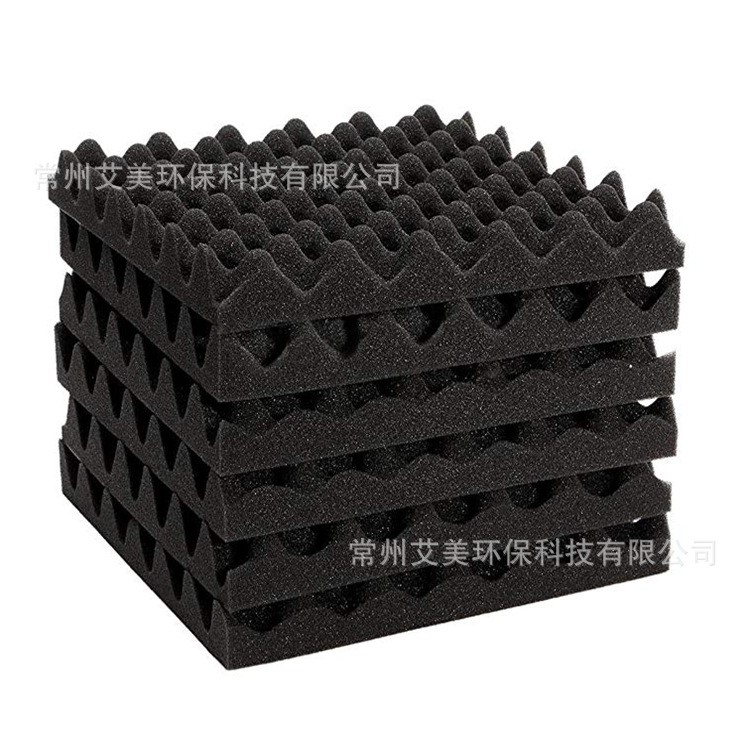 车间专用降音吸音海绵 隔音减震鸡蛋绵 带胶现货