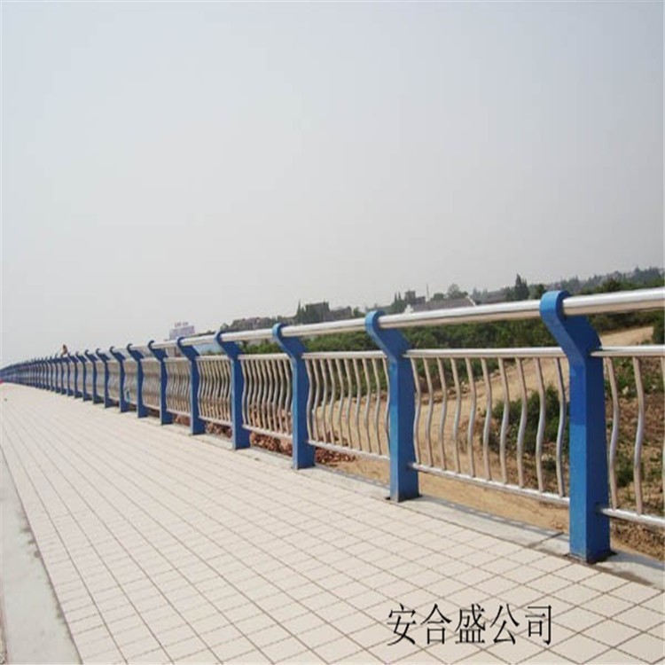 厂家供应绍兴桥梁防防撞栏 不锈钢复合管栏杆