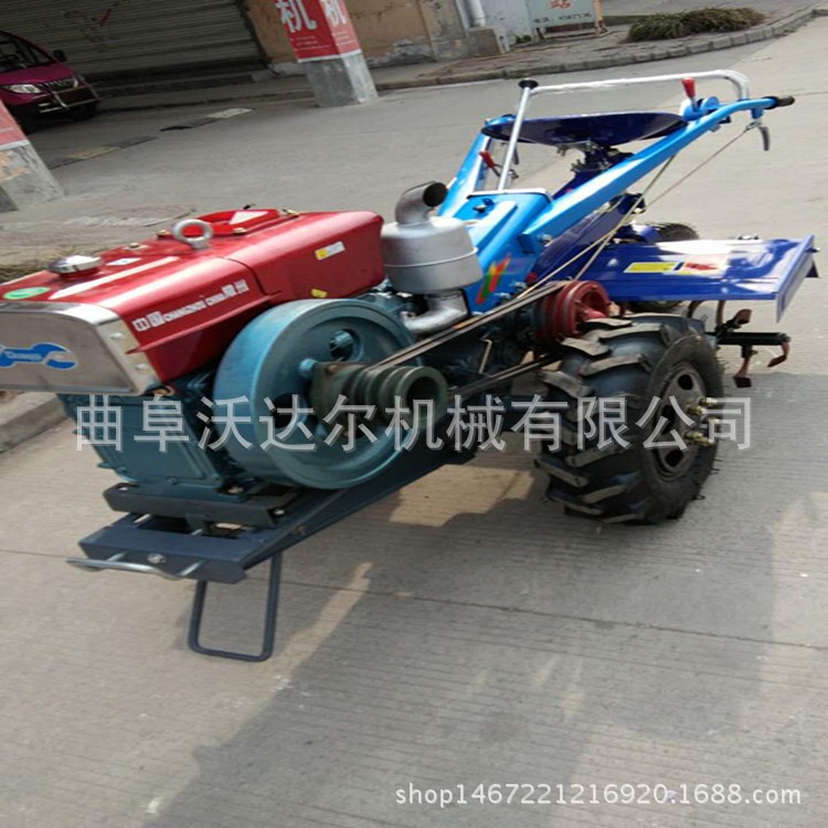 新款手扶拖拉机拖斗 手扶拖拉机厂家 小型多功能手扶拖拉机