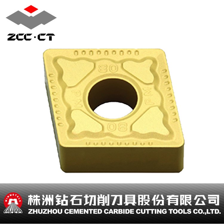 株洲钻石切削刀具ZCC.CT数控车削刀片YBC351/CNMG120416-PM