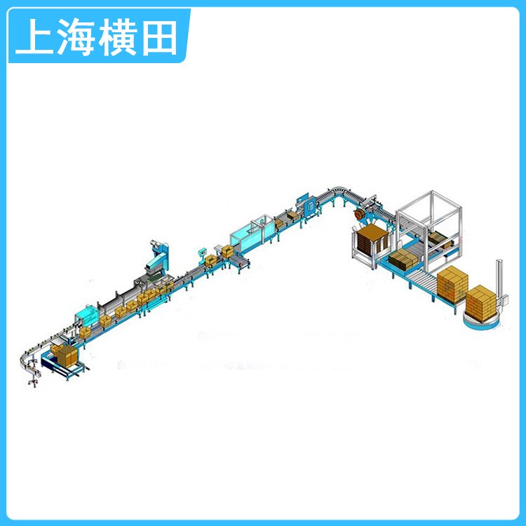 长期供应 开箱封箱码垛包装生产线 大型自动化封箱打包生产线
