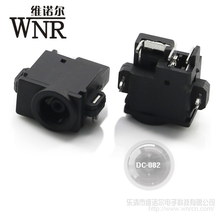 维诺尔销多功能产品插座dc-082环保dc5.5 2.1充电dc母座工业插座
