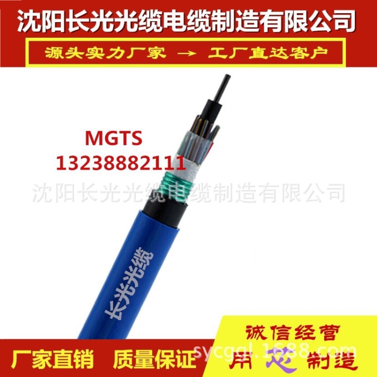 煤矿用阻燃通信光缆MGTS 48芯通信光纤光缆矿用通信光缆