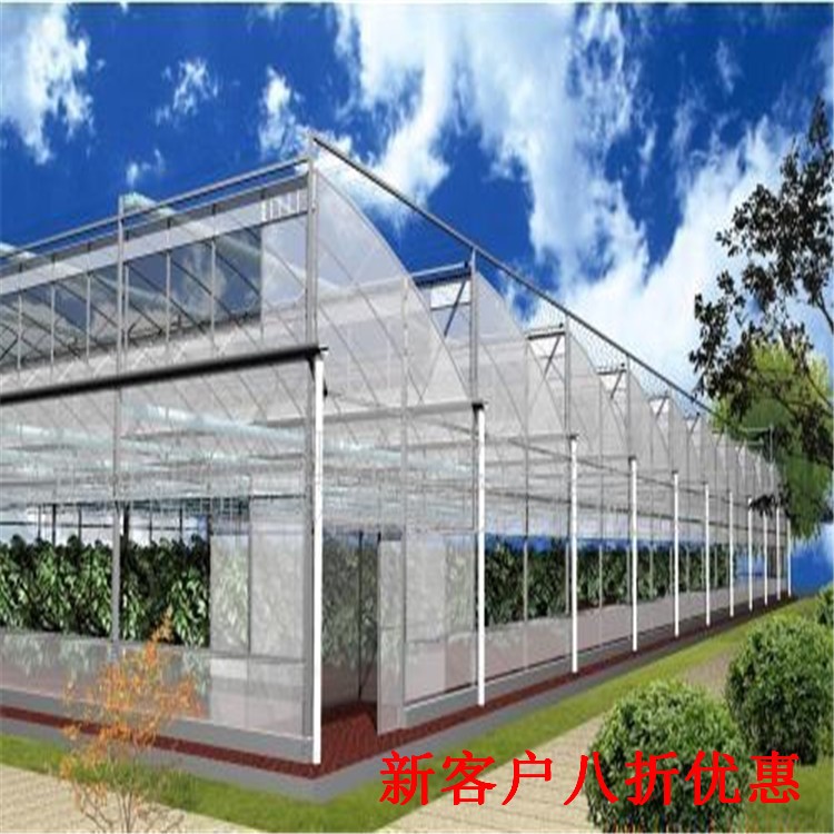 贵州承建玻璃大棚的厂家 玻璃大棚阳光板大棚塑料大棚建造价格