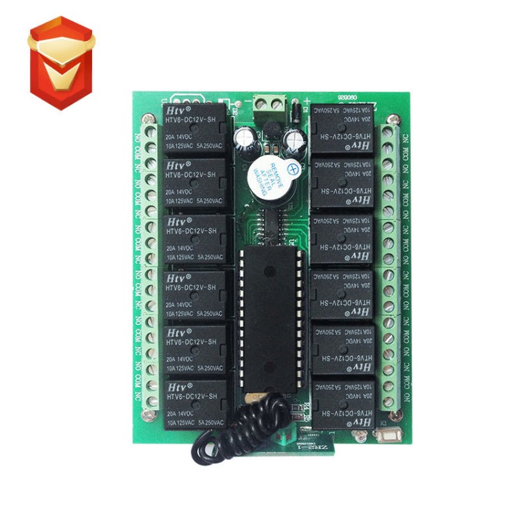 供应12路学习型控制器|家用电器多路控制器|LED开关无线控制器