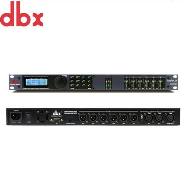 美国DBX DriveRack 260 数字音频处理器 音箱 反馈抑制器 分频器