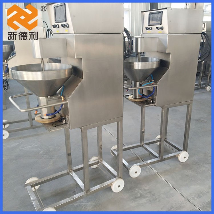 供应四喜丸子机 肉丸成型机现货 大型丸子机器不锈钢制作变频调速