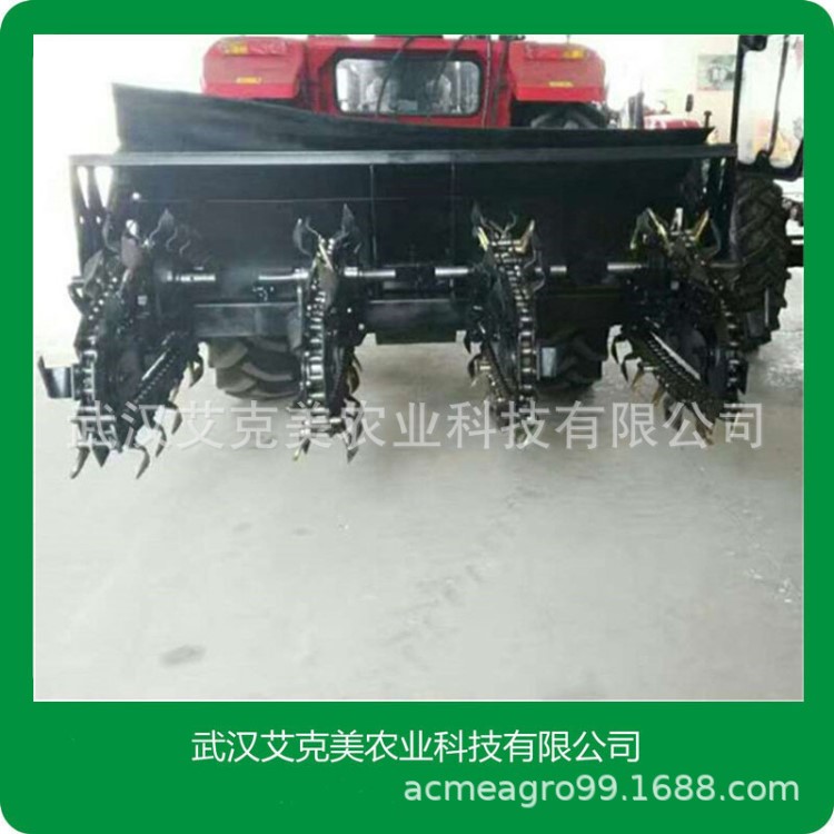 链式挖沟机山药深松收获机开沟拖拉机大型开槽埋管道电缆光缆开沟