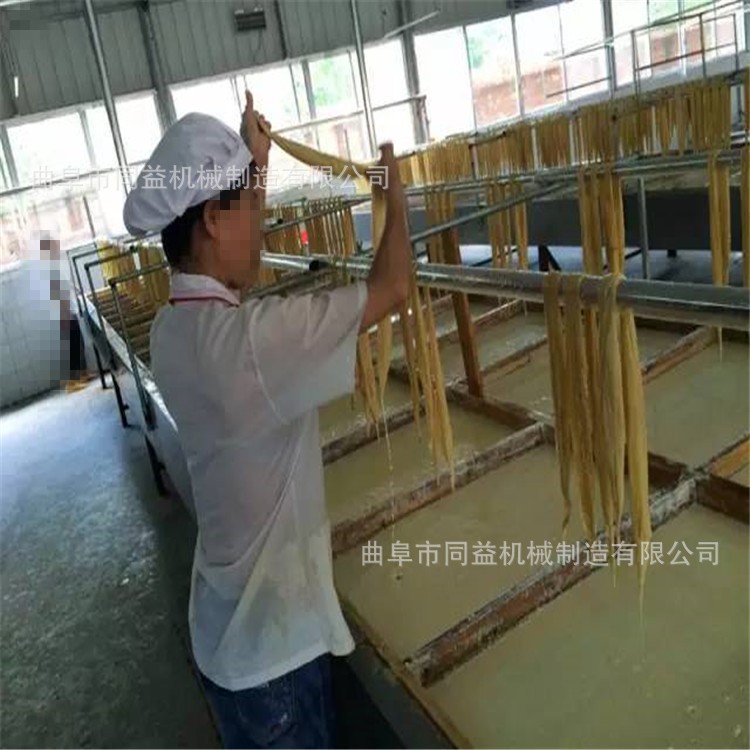 曲阜腐竹油皮机生产厂家 同益厂家包教腐竹油皮生产技术 随到随学
