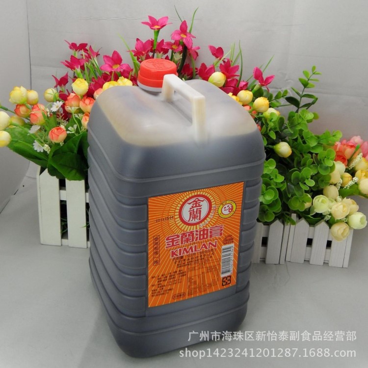 怡泰批发 台湾食品 台湾金兰油膏 金兰酱油膏5L