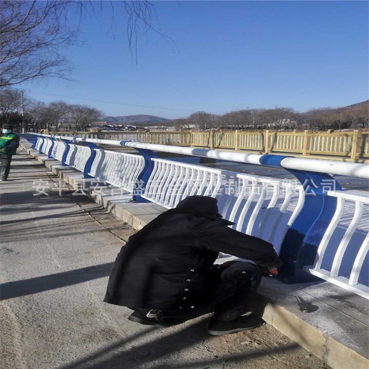 防护围栏 防攀爬景观河道不锈钢护栏 景区道路防撞护栏
