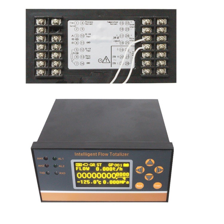 智能定量控制仪表 脉冲信号输入 批量阀门控制定量控制器OLED显示