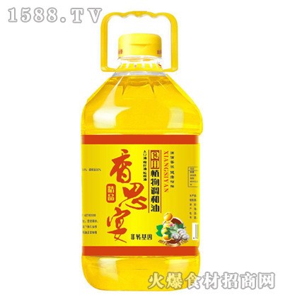 香思宴5升非转基因食用植物调和配料油大豆油棉籽油棕榈油玉米油