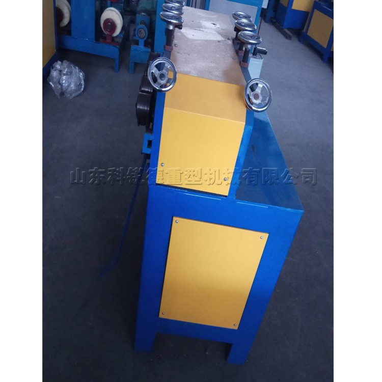 全自动螺距可调七滚轴盘管机 数控锅炉管加工设备 更换磨具方便