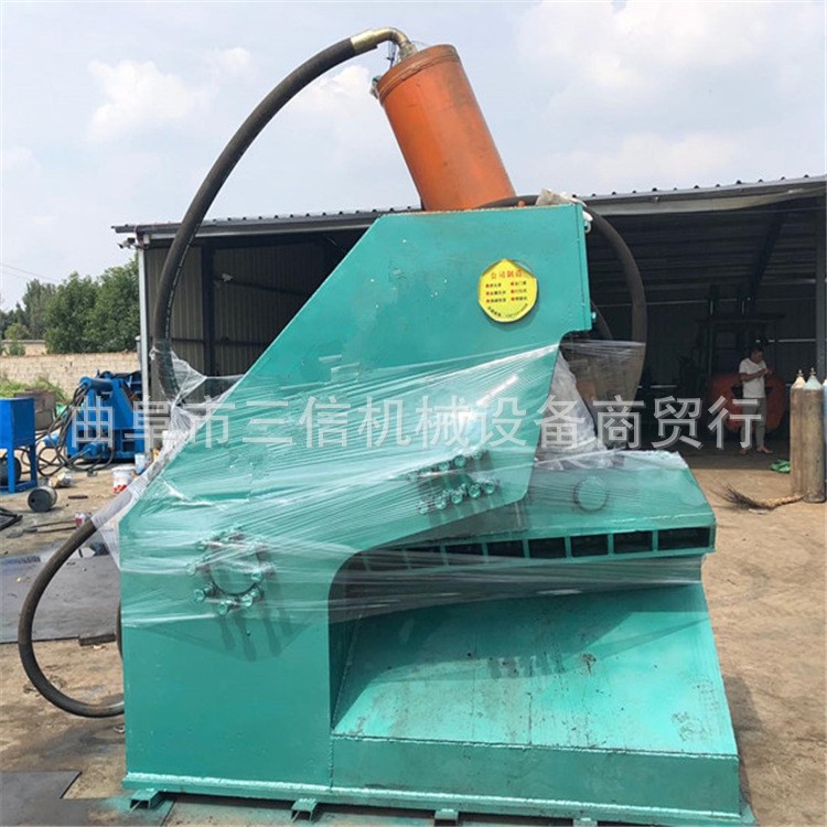 卧式400吨不锈钢剪切机黑龙江鳄鱼式剪断机大型液压剪切机厂家