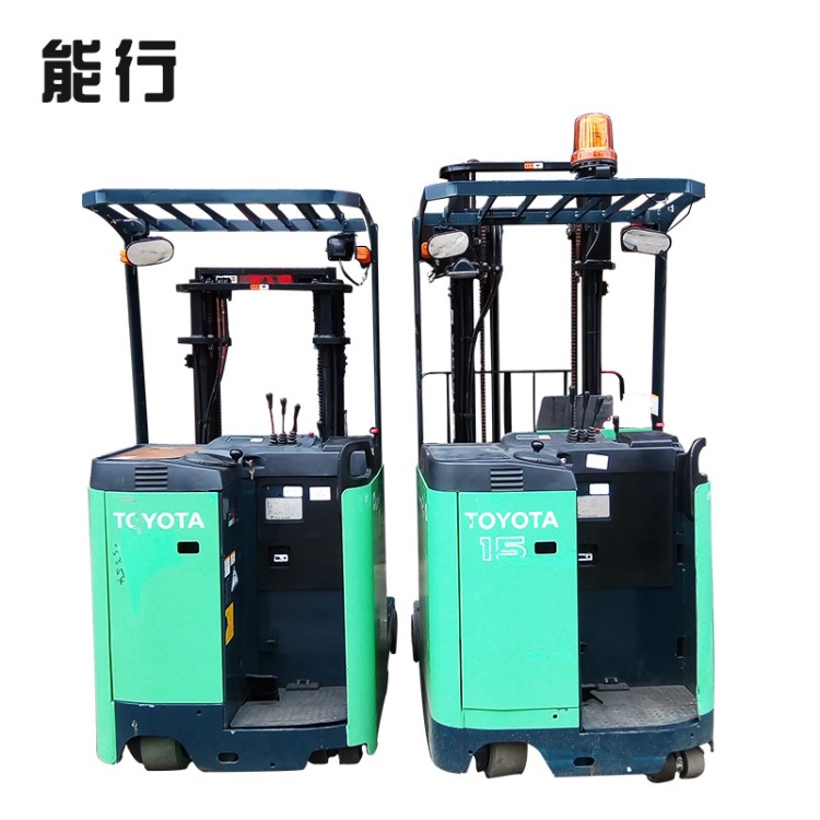 二手7FBRS18丰田前移式电动叉车 仓库堆高前移式叉车维修