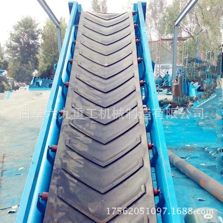 皮带输送机 履带式可移动行走 升降大型皮带输送机