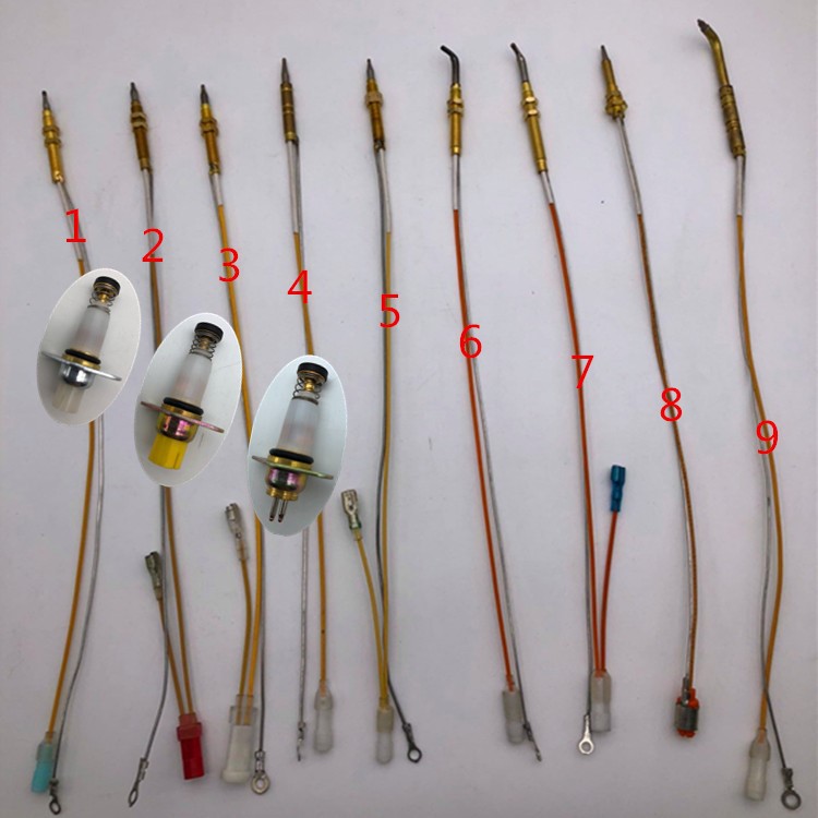 家用灶具热电偶 感温探头 煤气灶配件 灶具熄火保护热电偶电磁阀