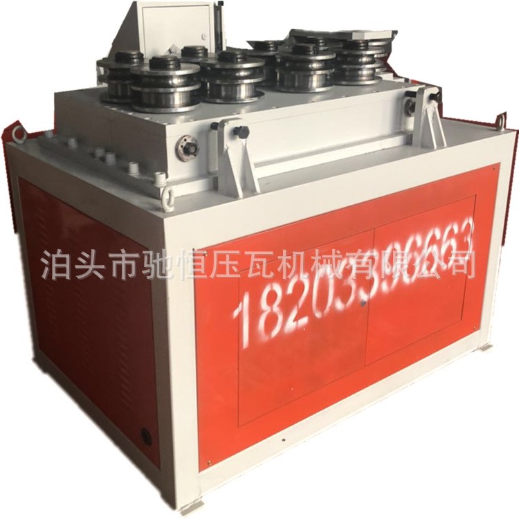 现货供应哈尔滨专用温室大棚方管弯管机 椭圆管折弯机