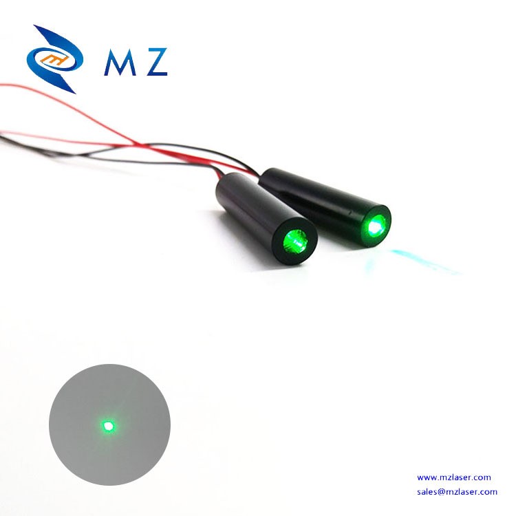 3V绿色激光模组10mw 520nm绿色激光模组 绿色定位点状激光模组