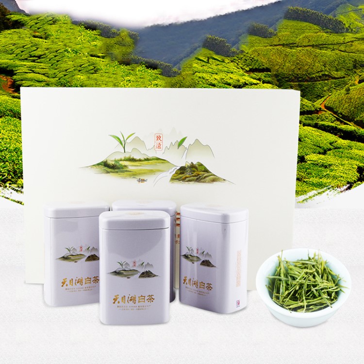 2019新茶天目湖白茶溧阳明前茶精美礼盒装220g精品送礼茶叶