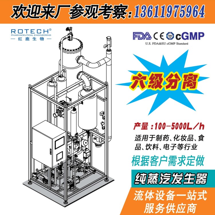 厂家直销节能型PSG蒸汽发生器 制药管道在线设备