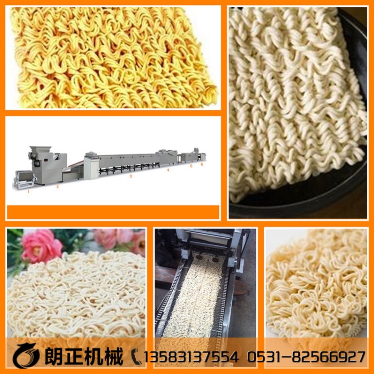 厂家推出生产方便面蒸煮线 油炸方便碗面连续式生产线设备报价