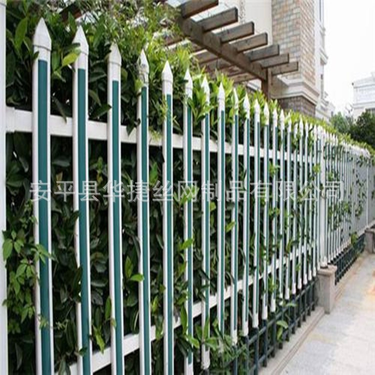 热卖PVC塑钢草坪围栏  新农村公园草坪护栏 绿化带栅栏 花坛护栏