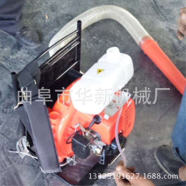 华新牌 手工电动摘棉花机器  背负式农用棉花采摘机