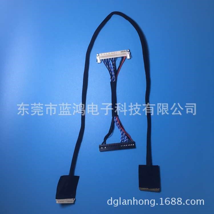 LED背光笔记本液晶屏LVDS屏线 20453-40P 40PIN单通道6BIT LVDS