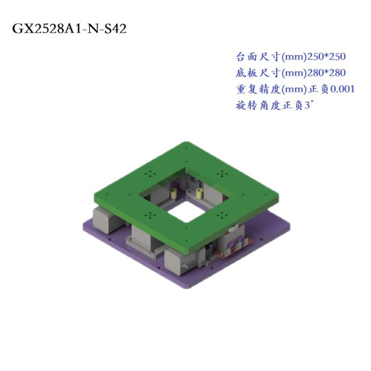 厂家直销台湾XXY2528系列高精密对位平台 自动对位平台 步进马达