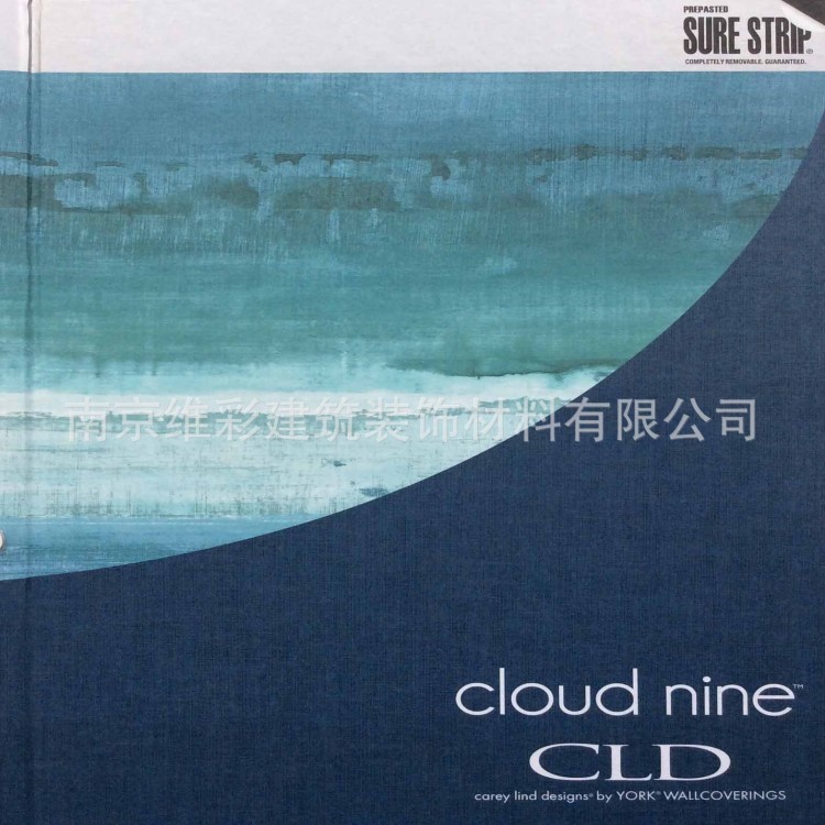 批发经销代理加盟美国约克YORK纸墙纸壁纸无际天境 Cloud nine