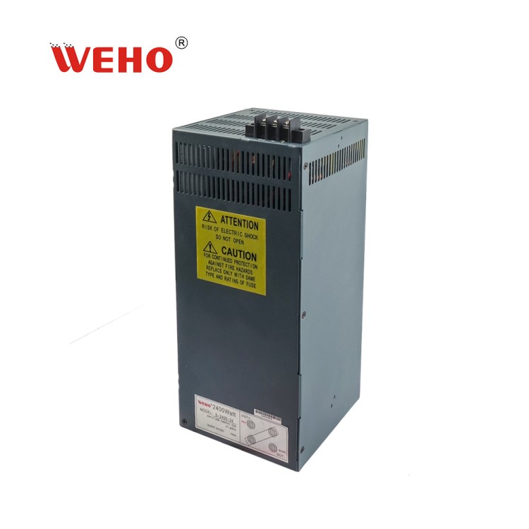 WEHO厂家供应2400W大功率开关电源交流转直流稳压电源24V 36V 48V