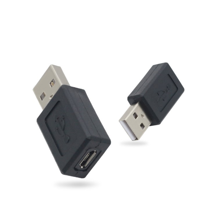 A公转micro母 转接头 转换器 USB公转microUSB母  micro母转USB公