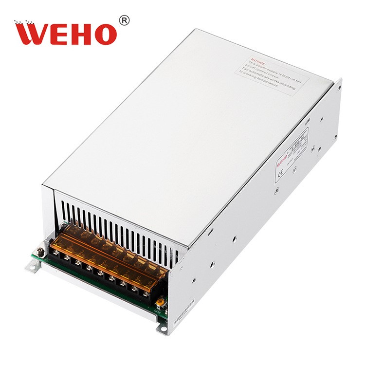 伟豪单组24VLED开关电源厂家直供S-500-24质保2年500W-24V-20A