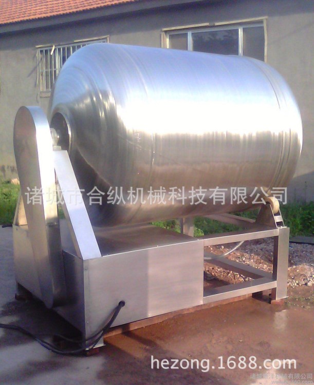 厂家直销 合纵牌肉类专用呼吸式真空滚揉机 肉类快速入味腌制设备