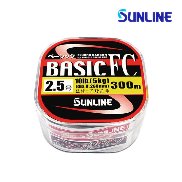 300米碳线sunline桑濑BASIC碳素线日本鱼线批发垂钓用品渔具批发