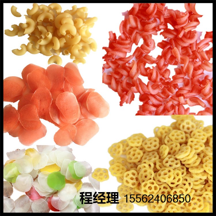 膨化通心粉生产线设备螺旋空心粉意大利面加工机械