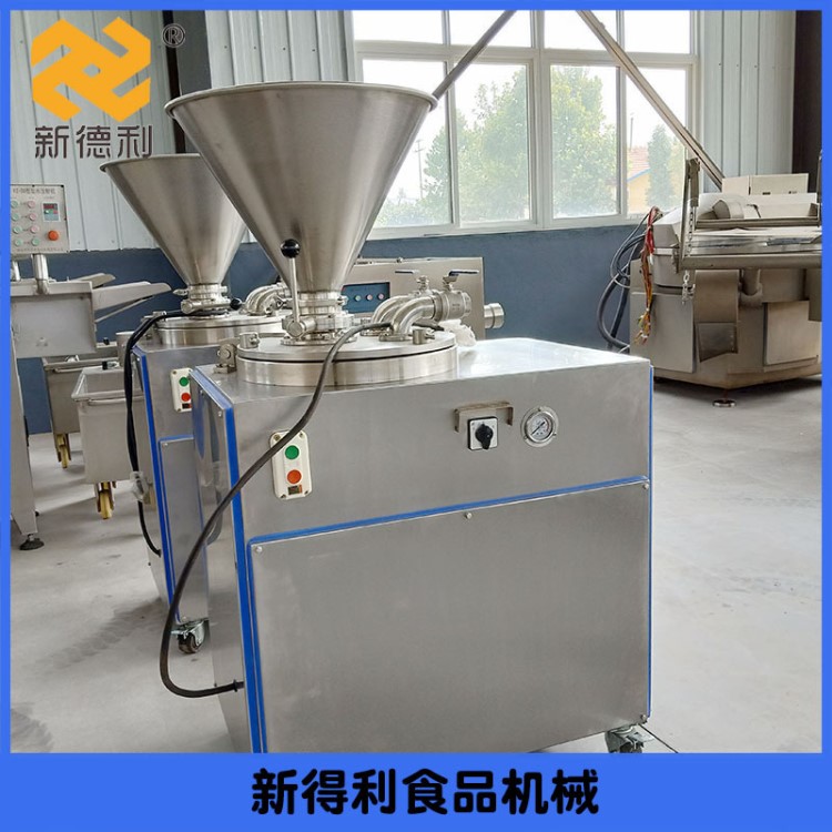 直销液压控制30型粉肠加工机器 现货供应菜肠 肉泥肠大型灌肠机