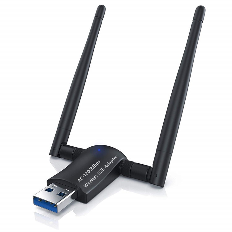 1200M 无线wifi接收器 双天线无线网卡 usb3.0千兆双频无线网卡