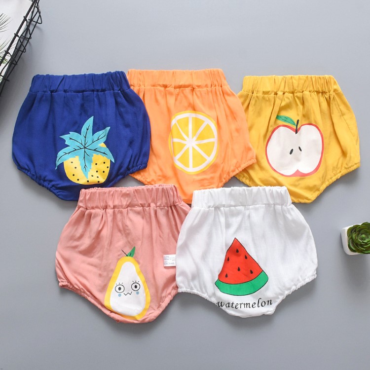 女童宝宝短裤打底裤面包裤夏季薄款超洋气婴儿大PP裤baby clothes