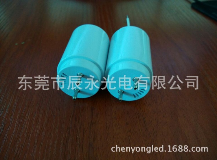 工厂直销T8玻璃管堵头LED t8玻璃管专用灯头日光灯加长堵头